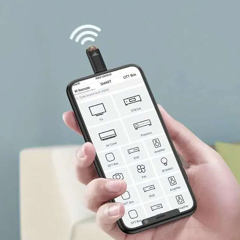 Smartphone IR Remote Controller Adapter (USB-C) - Turn Your Phone into a Universal Remote