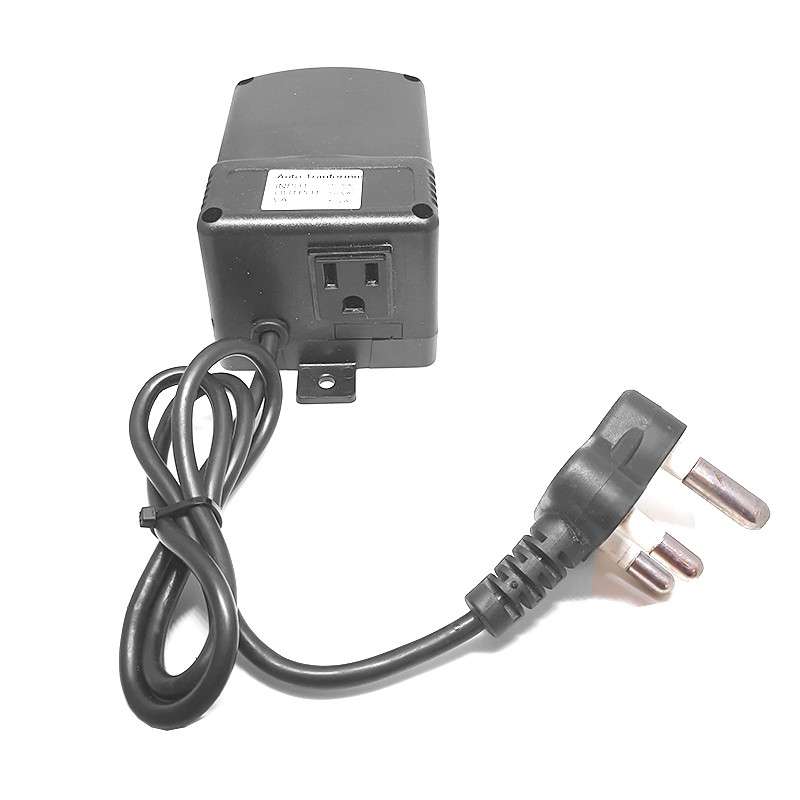 Step Down Voltage Transformer Converter 220v to 110v (Max load 50w) - New - Scratched