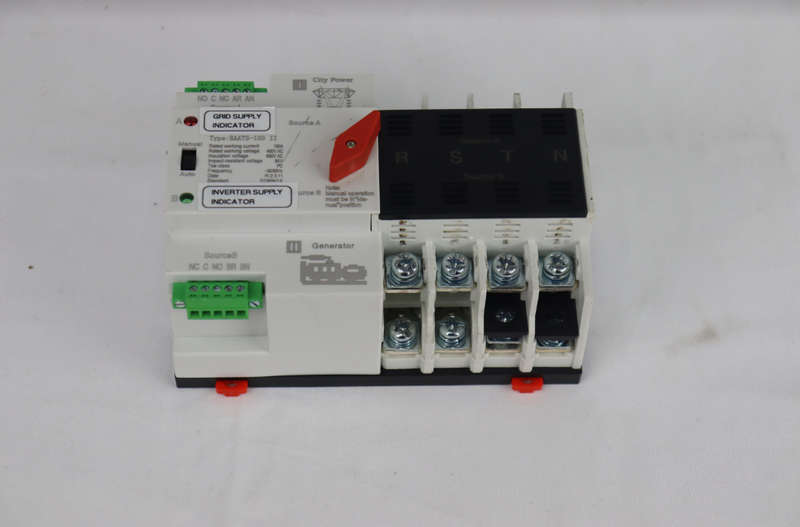 Automatic Changeover Switch - 4P (3 PHASE) - 220V / 100A / 50Hz - Used - Fair Condition/ Scratched