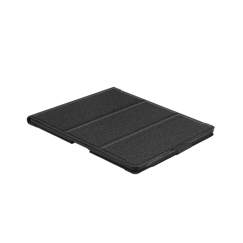 Kindle Scribe Fabric Folio Cover - with Magnetic attachment (Grey)