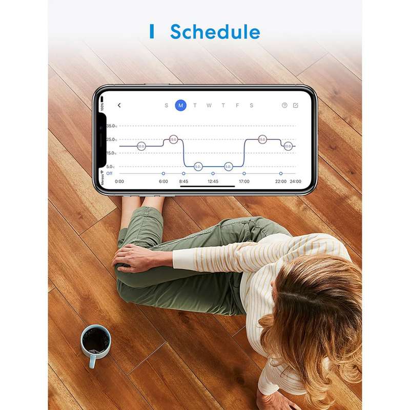 Meross Smart Thermostat - for Electric Underfloor Heating Systems (MTS200HK)