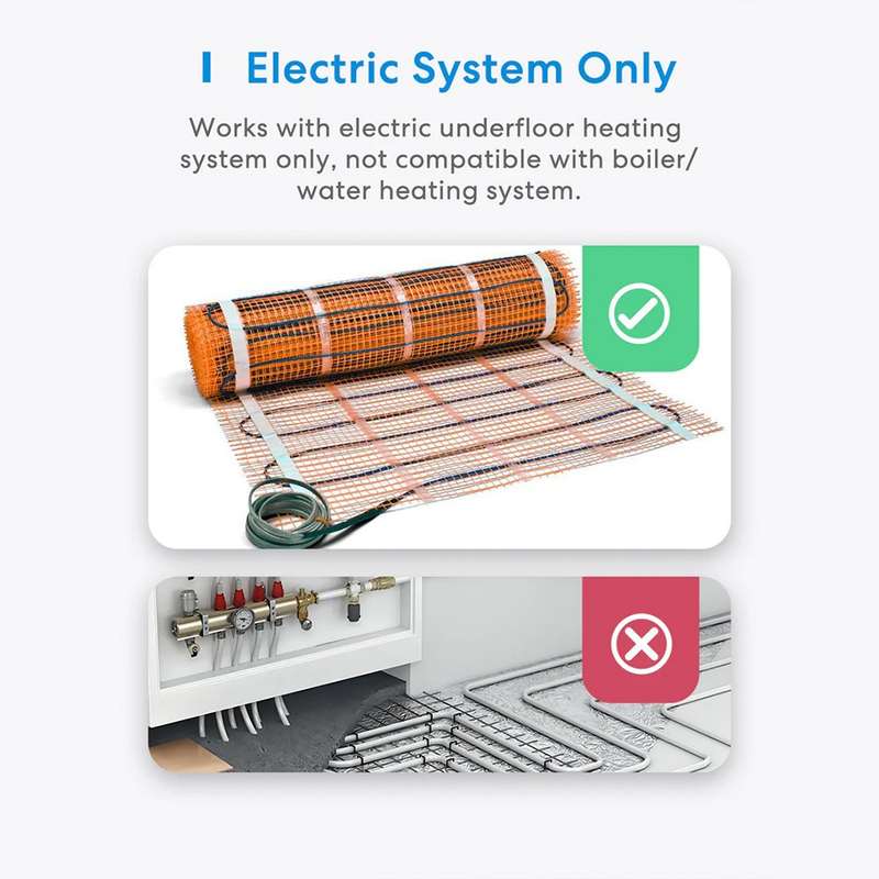 Meross Smart Thermostat - for Electric Underfloor Heating Systems (MTS200HK)