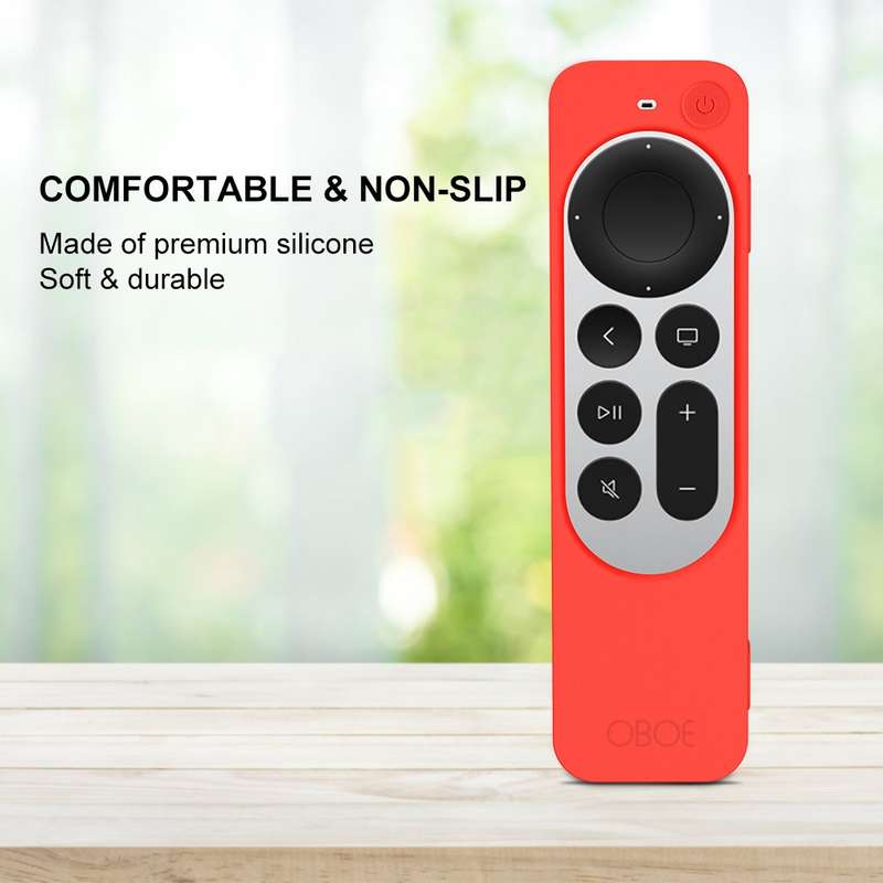 Apple TV Silicone Remote Case for 3rd Gen Remote (Multiple Colors) Black