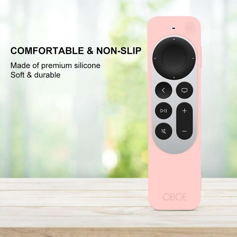 Apple TV Silicone Remote Case for 3rd Gen Remote (Multiple Colors) Black