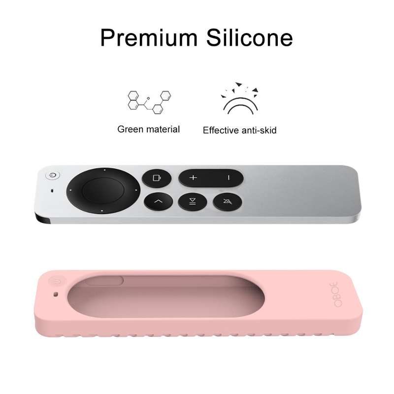 Apple TV Silicone Remote Case for 3rd Gen Remote (Multiple Colors) Black