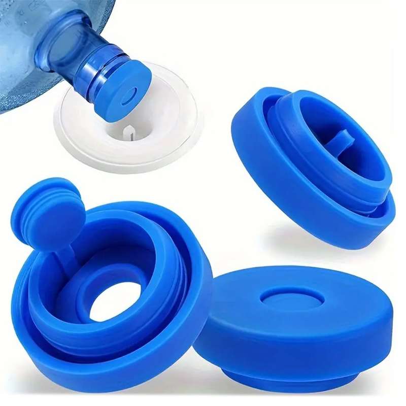 Silicone Sealing Lid for Water Dispenser - Blue