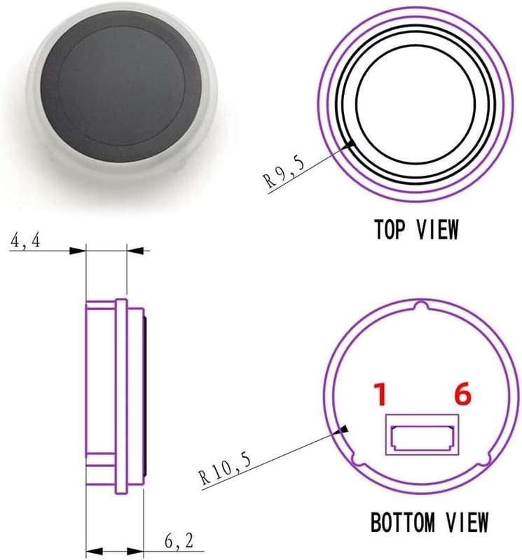 Fingerprint Sensor - R588 Finger Print Reader - Serial 3.3V