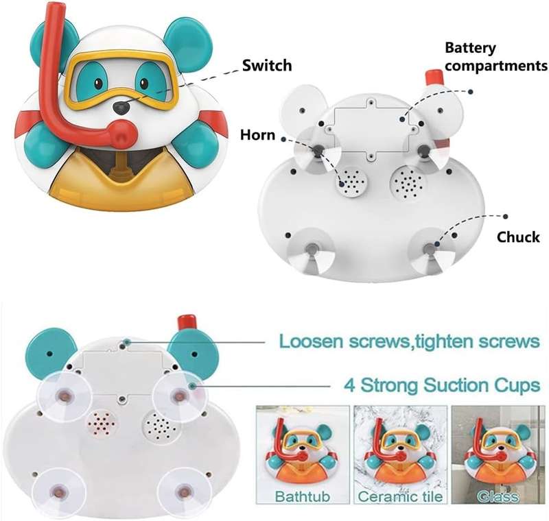 Bear Bubble Maker for Bath