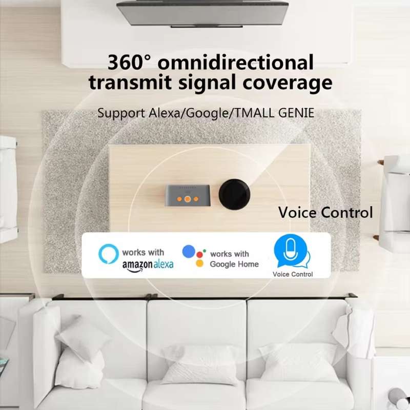 Tuya Smart Wi-Fi IR Remote (Temperature & Humidity) - Control & Monitor from Anywhere
