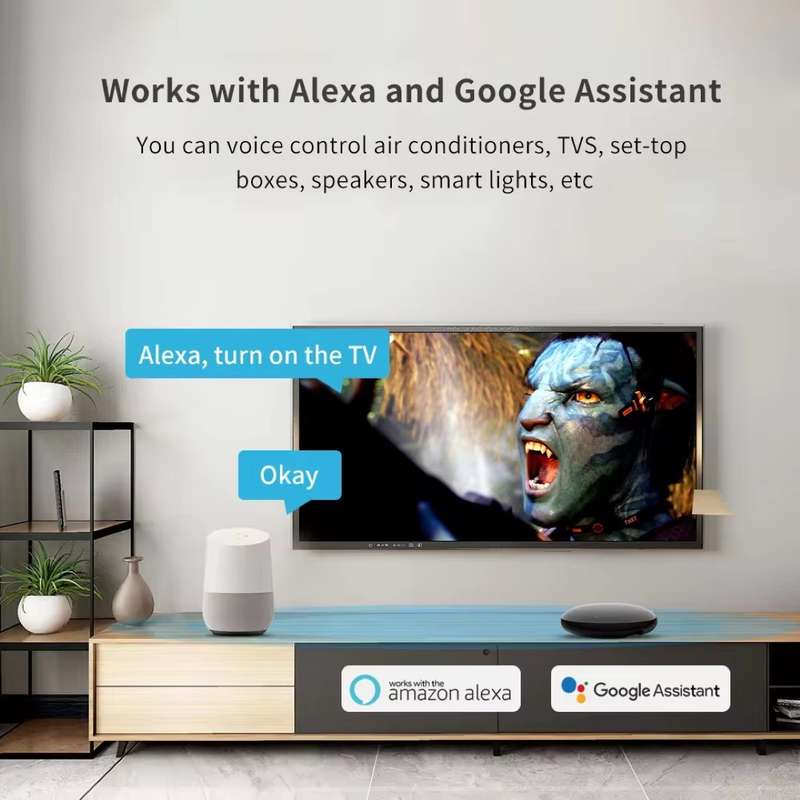 Tuya Smart Wi-Fi IR Remote (Temperature & Humidity) - Control & Monitor from Anywhere
