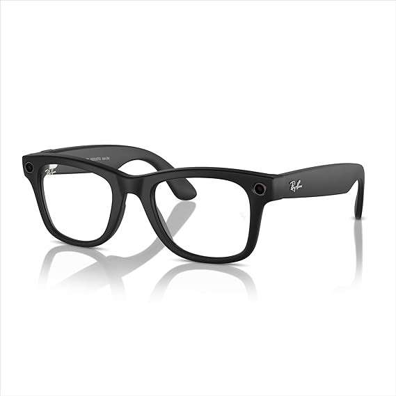 Ray-Ban | Meta Smart Glasses - Stylish Smart Wearable with Camera- Audio- and AR Features  Regula...