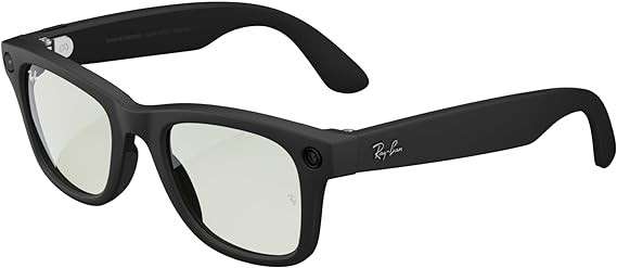 Ray-Ban | Meta Smart Glasses - Stylish Smart Wearable with Camera- Audio- and AR Features  Regula...