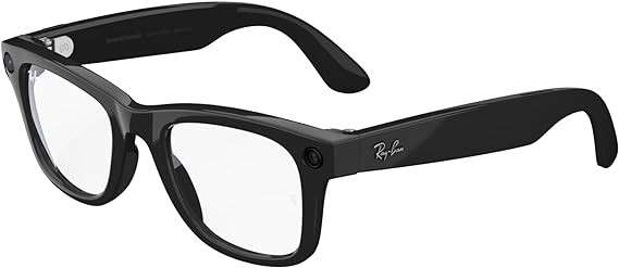 Ray-Ban | Meta Smart Glasses - Stylish Smart Wearable with Camera- Audio- and AR Features  Regula...