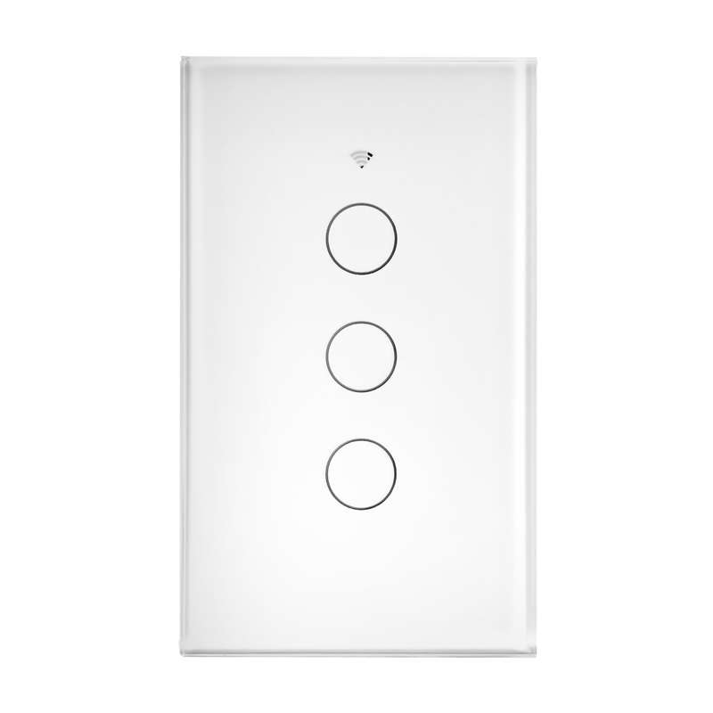 GeeWiz Wifi Smart Light Switch (NO NEUTRAL REQUIRED) - TUYA + Capacitor 4 Gang