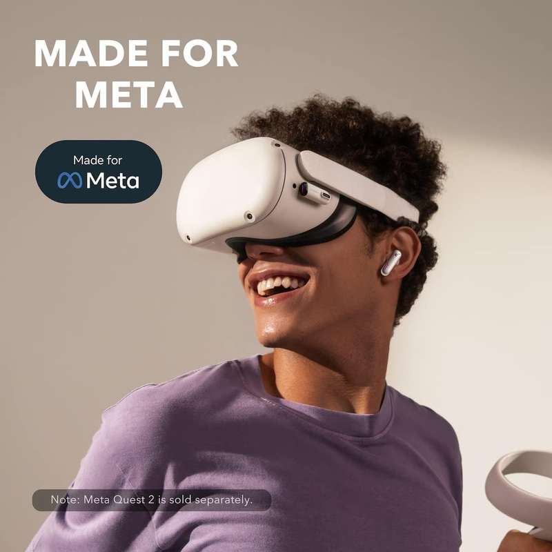 Soundcore VR P10 Gaming Earbuds-Low Latency- Meta Officially Co-branded- Dual Connection- 2.4GHz ...