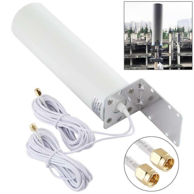 12DBi High Gain External OUTDOOR 3G 4G LTE SMA Antenna - Omni-Directional