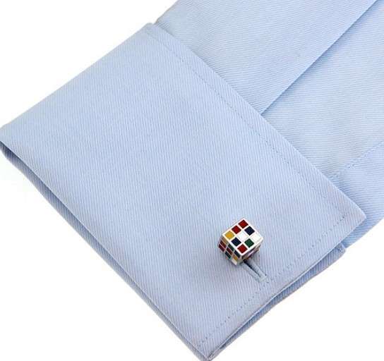 Magic Cube Cufflinks- 1 Pair