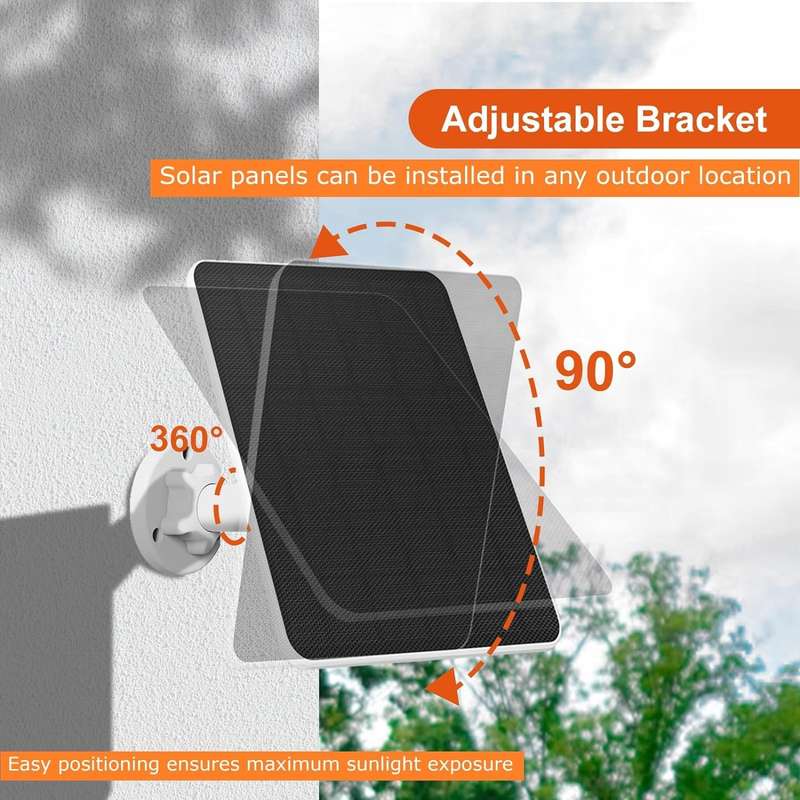 6W Solar Panel for Ring Camera