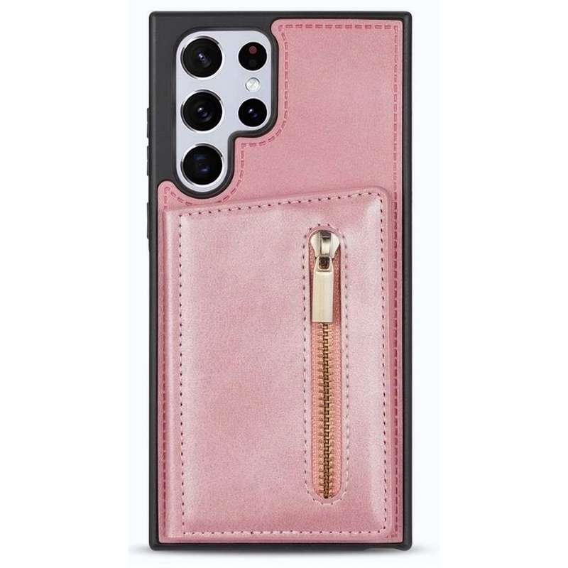 Samsung S21 Ultra Cover Case - with Card Slots / Holder / Wallet Black