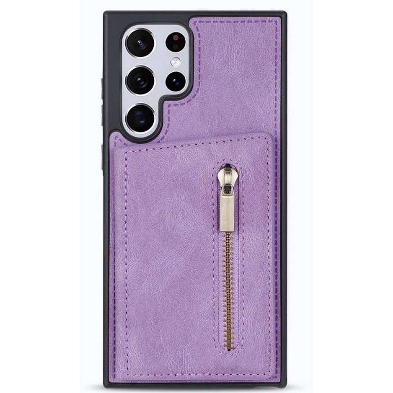 Samsung S21 Ultra Cover Case - with Card Slots / Holder / Wallet Black