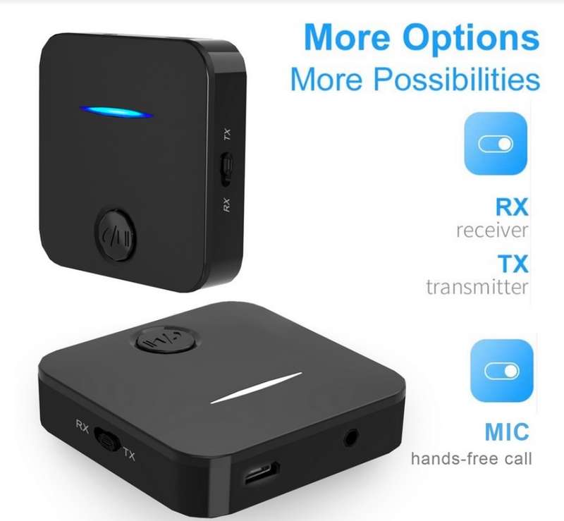 2 in 1 Bluetooth Adapter