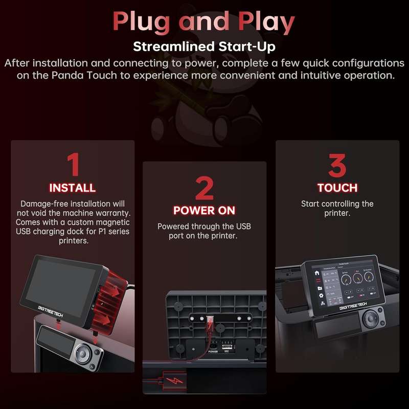 BTT Panda Touch V1.0 Display  for Bambu Lab X1/P1/A1
