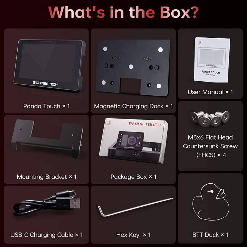 BTT Panda Touch V1.0 Display  for Bambu Lab X1/P1/A1