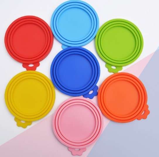 Silicone Can Lid Caps Sky Blue...