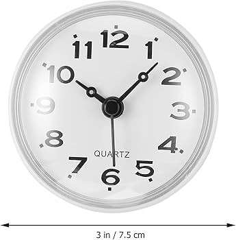 Waterproof Wall Clock - Great for Outdoors/Kitchen/Bathroom Blue
