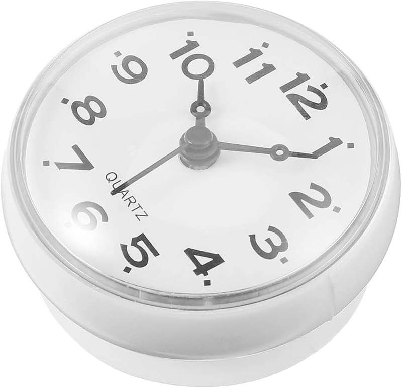 Waterproof Wall Clock - Great for Outdoors/Kitchen/Bathroom Blue