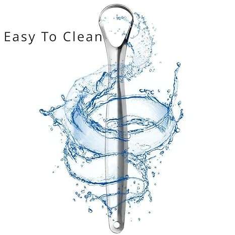 Surgical Grade Stainless Steel Tongue Cleaner