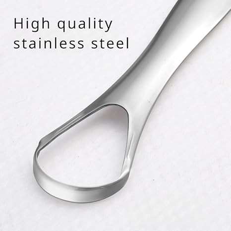 Surgical Grade Stainless Steel Tongue Cleaner