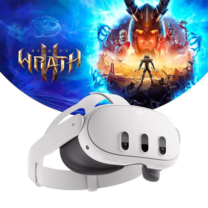 Meta Quest 3 128GB (Headset) - Game- Train- and Stream with Hundreds of Apps that ignite your pas...