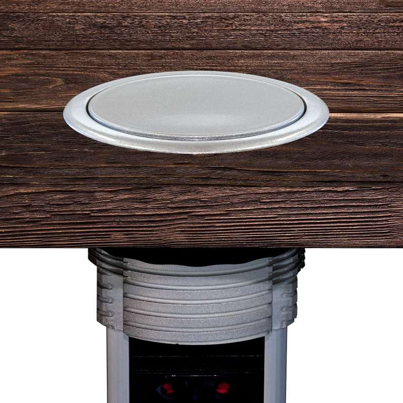Manual Desktop Plug Socket Pop-Up Column - 85mm