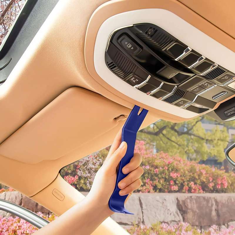5-Piece Auto Trim Removal Tool Set - Car Panel- Dash- and Door Clip Removal Kit