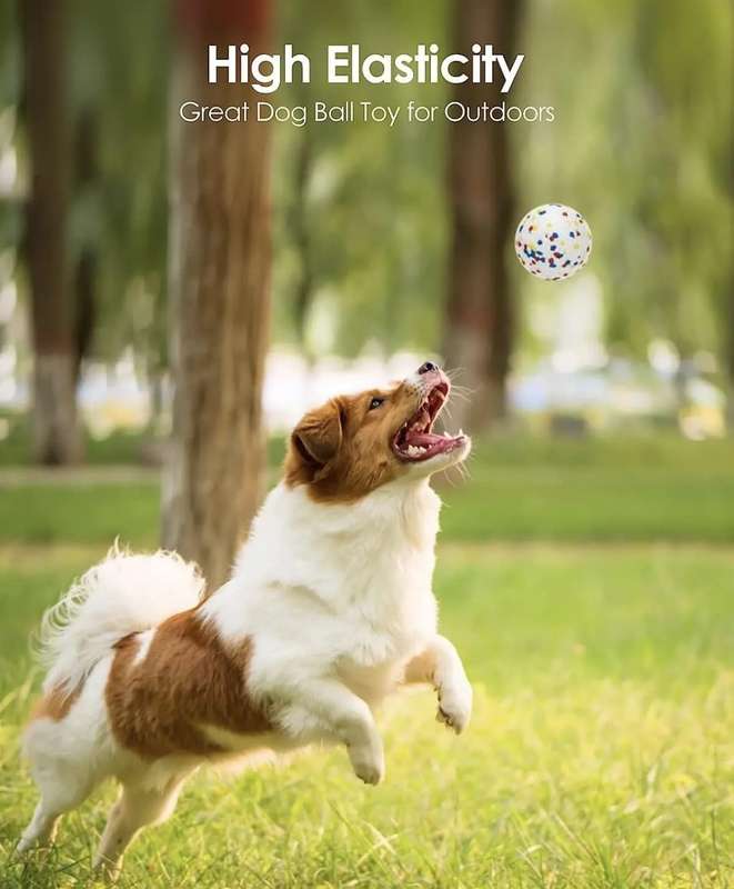 Doggie Tooth Cleaning Ball - Interactive Chew Toy for Healthy Teeth and Gums - 2 Pack