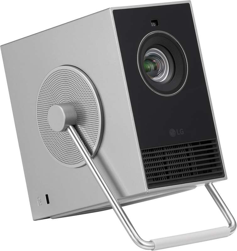 LG CineBeam Q 4K Smart Portable Projector - Auto Screen Adjustment- 4K UHD- WebOS Streaming- RGB ...