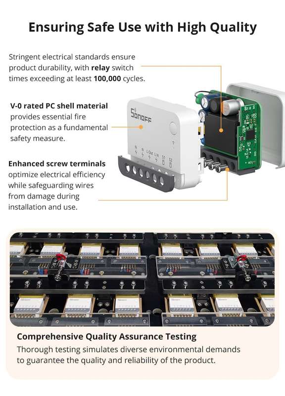 SONOFF ZBMINI R2 Extreme Zigbee Smart Switch (Neutral Wire Required)
