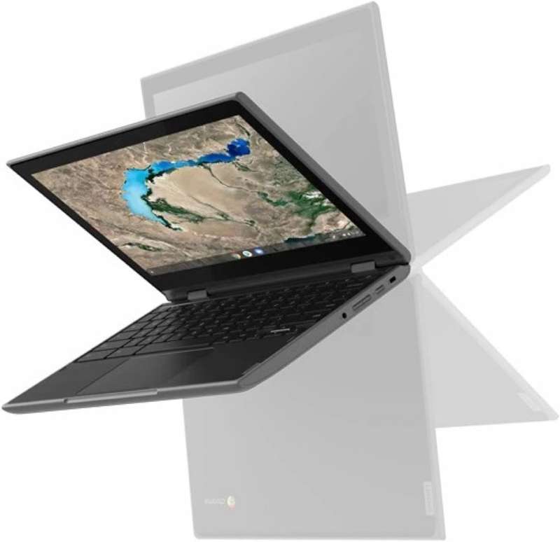 Refurbished Lenovo 11.6" 300e Chromebook Touchscreen - 2-in-1 MediaTek Quad-Core- 4GB RAM- 32GB S...