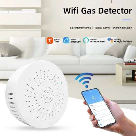 Tuya WIFI Gas Leakage Sensor