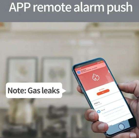 Tuya WIFI Gas Leakage Sensor