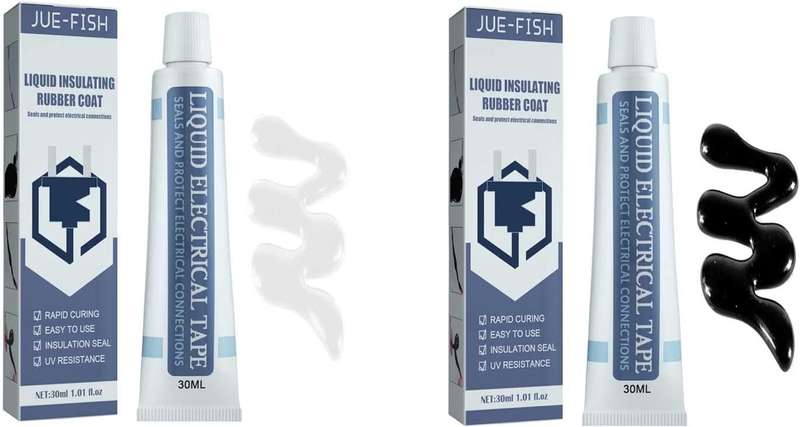 Liquid Insulation Tape - Waterproof Electrical Protection & Sealing Solution - 30ml White