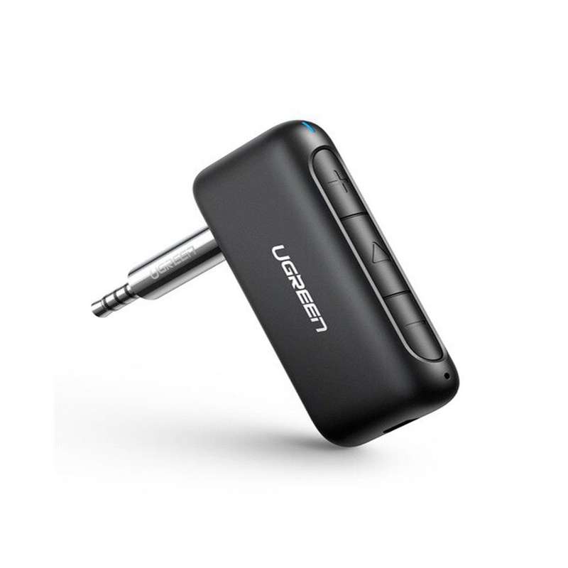 Ugreen 3.5mm BT5.0 Audio Receiver W/Mic Adapter - Black