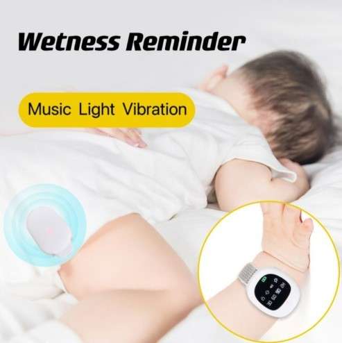 Wireless Timing Bedwetting Alarm Watch For Elderly and Kids