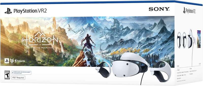 PlayStation VR2 Horizon Call of the Mountain Bundle | Immersive VR Gaming Experience | PSVR2 Head...