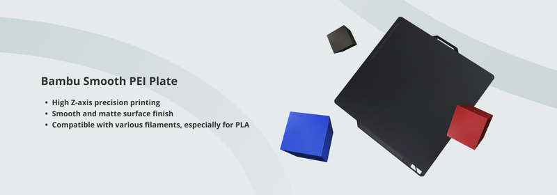 Bambu Cool Plate SuperTack - Reliable Surface Adhesion for PLA and PETG - Compatible with X1- P1-...