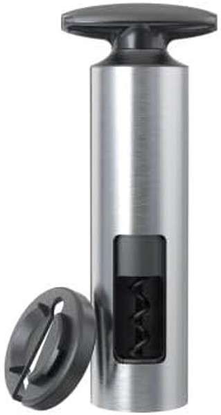 Self Pull Cork Screw Wine Opener (Stainless Steel) with paper cutter