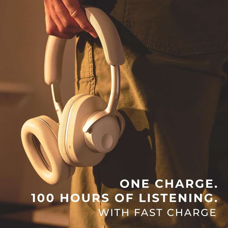 Cambridge Audio Melomania P100 Headphones  Bluetooth- Hi-Fi Sound- Active Noise Cancelling- 10...