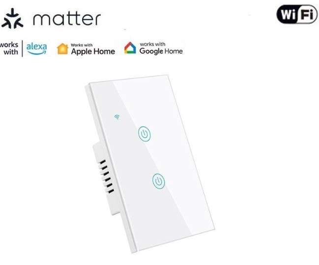 Apple Homekit Compatible Smart Switch - Wifi(No Neutral Required) 4 Gang