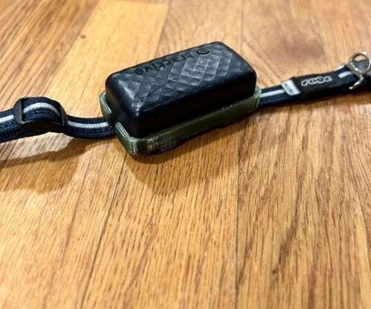 Tractive Cat Mini Clip Mount - Blue/Black - 3D Printed